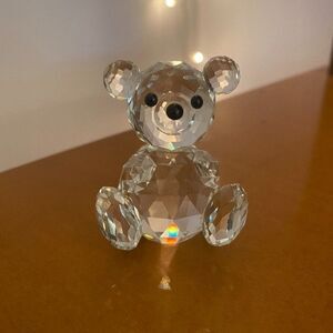 Swarovski Crystal Teddy Bear - Rare / Retired